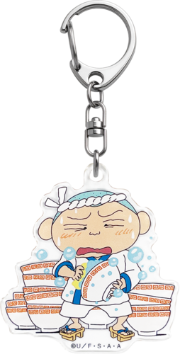 クレヨンしんちゃん アクリルキーホルダー 最強！！オラの拉麺道